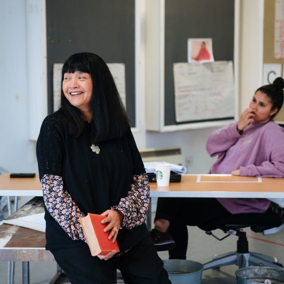 Sarah Lam and Zainab Hasan.