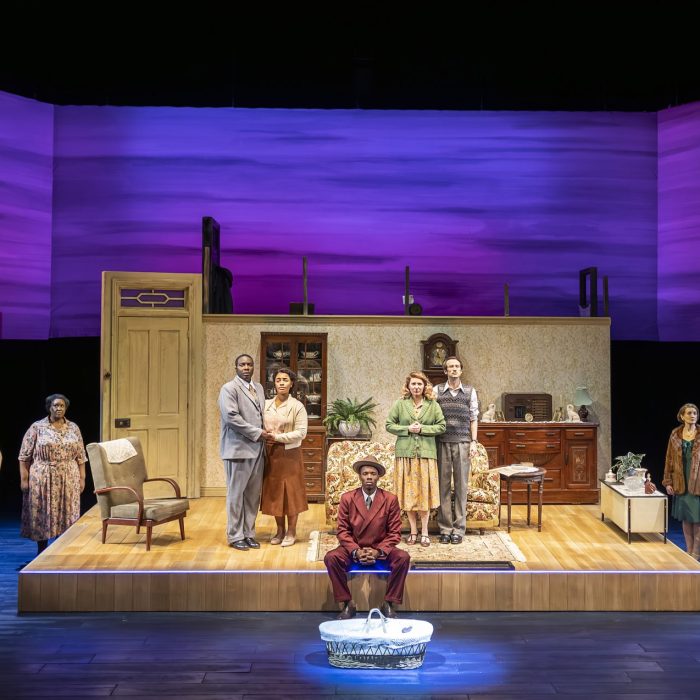 The full cast of Small Island. Pamela Raith Photography